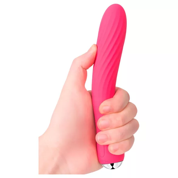 Svakom Anya - vibrador barra calentador recargable - silicona roja