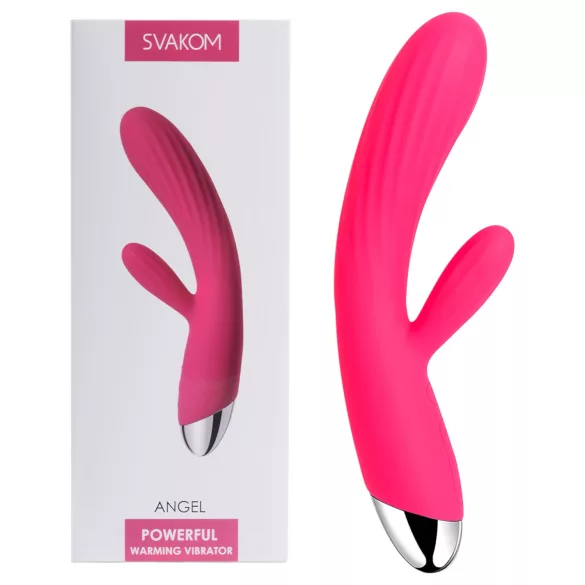 Svakom Angel - vibrador con estimulador de clítoris - resistente al agua