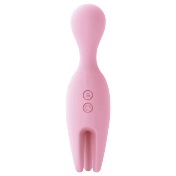 Svakom Nymph - vibrador estimulador de clítoris recargable - silicona rosa