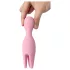 Svakom Nymph - vibrador estimulador de clítoris recargable - silicona rosa