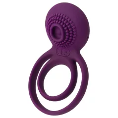   Svakom Tammy - anillo vibrador para pene y testículos recargable - silicona lila