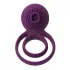 Svakom Tammy - anillo vibrador para pene y testículos recargable - silicona lila