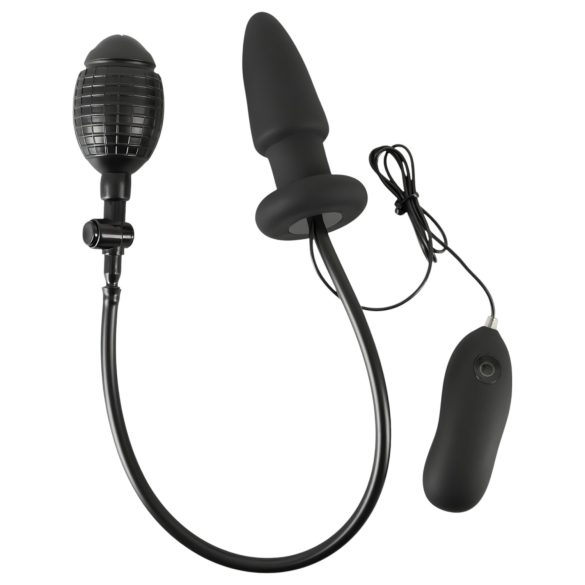 You2Toys - Consolador Anal Inflable con Vibración (Negro)