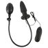 You2Toys - Consolador Anal Inflable con Vibración (Negro)