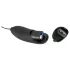 You2Toys - plug anal inflable con vibración - silicona negra