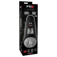   PDX Ultimate Milker - masturbador masculino succionador vibrador - negro