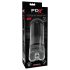 PDX Elite Extender Pro - masturbador succionador vibrador recargable (negro)