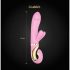 G-Vibe GRabbit: Vibrador rosa de triple motor para el punto G.