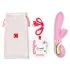G-Vibe GRabbit - vibrador punto G recargable 3 motores silicona rosa