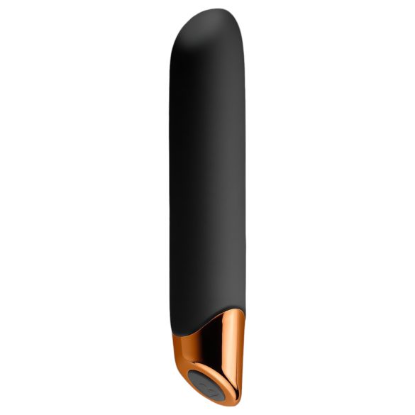 Chaiamo - vibrador recargable impermeable tamaño estándar silicona negro