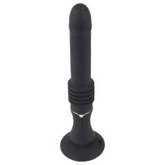   You2Toys - máquina sexual - vibrador empujador con ventosa - negro
