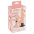 Vibrador realista con ventosa - M piel natural