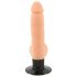 Vibrador realista con ventosa - M piel natural
