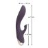 Javida - Vibrador impermeable con succionador de clítoris (lila)