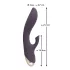Javida - vibrador succionador de clítoris impermeable - silicona lila