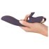 Javida - Vibrador impermeable con succionador de clítoris (lila)