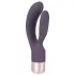 You2Toys Elegant Double - vibrador con estimulador de clítoris recargable lila