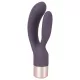 You2Toys Elegant Double - vibrador con estimulador de clítoris recargable lila