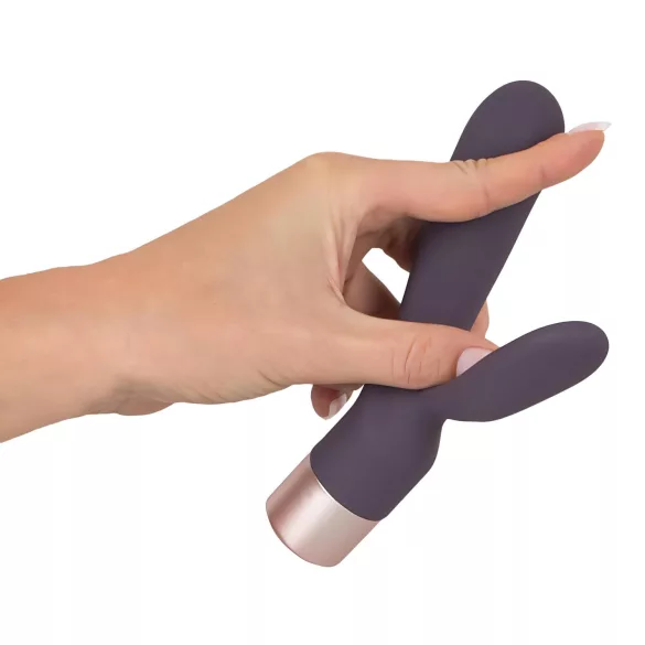 You2Toys Elegant Double - vibrador con estimulador de clítoris recargable lila