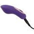 Sonrisa Panty - vibrador recargable y remoto (lila)