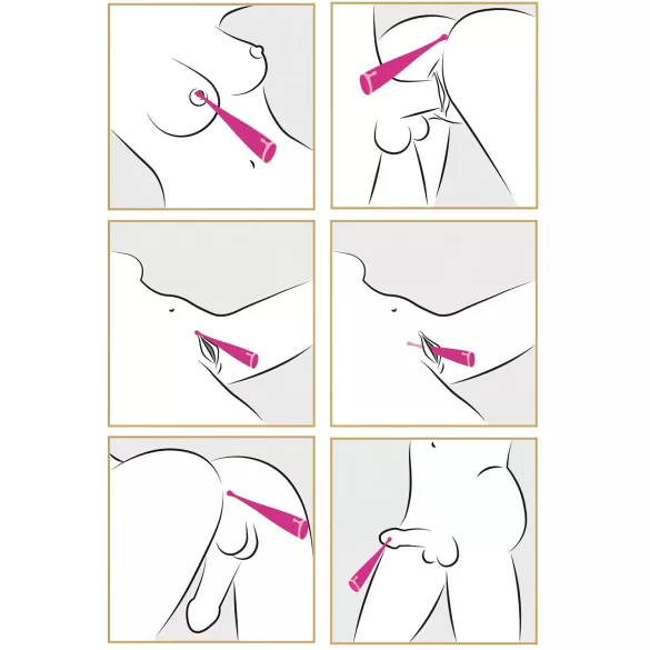 Couples Choice - Vibrador para clítoris recargable - silicona rosa