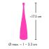 Elección de Parejas - vibrador clítoris recargable (rosa)