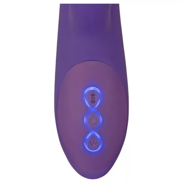 Smile Pearl - vibrador con bolas estimulantes - silicona lila