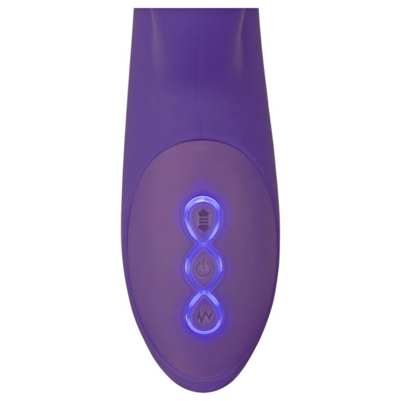 Smile Pearl - vibrador impulsor con perlas (lila)