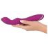 SMILE - vibrador flexible para punto A y G (rosa)