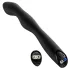 Rebel - Vibrador prostático doble motor - silicona negra