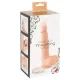 You2Toys - consolador vibrador empuje - silicona color piel