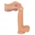 You2Toys - consolador vibrador empuje - silicona color piel