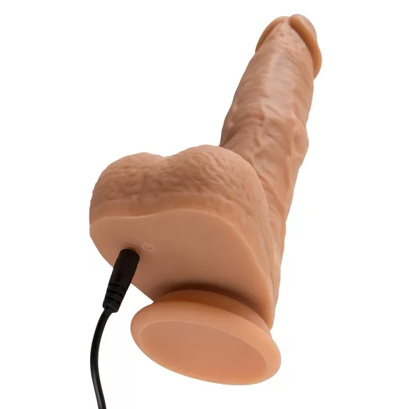 You2Toys - consolador vibrador empuje - silicona color piel