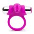 Happyrabbit - anillo vibrador con radio (lila-plata)