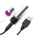 Happyrabbit - anillo vibrador con radio (lila-plata)