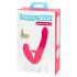 Happyrabbit Sin Correa - Consolador Ajustable (rosa)