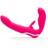 Happyrabbit Sin Correa - Consolador Ajustable (rosa)