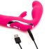 Happyrabbit Sin Correa - Consolador Ajustable (rosa)