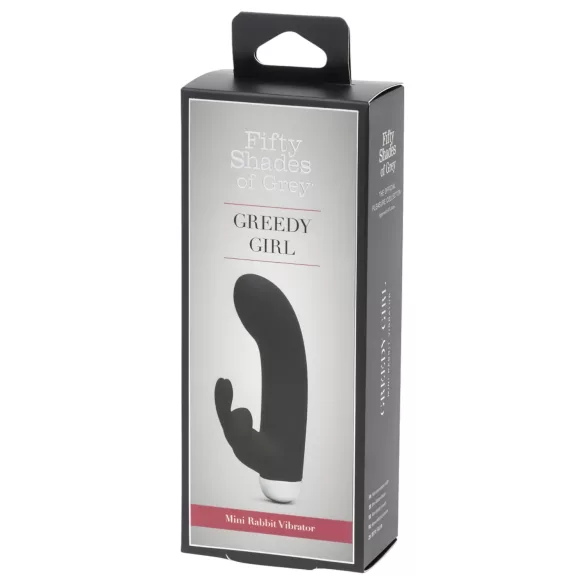 Las cincuenta sombras de Grey Greedy Girl - vibrador conejito para punto G (negro)