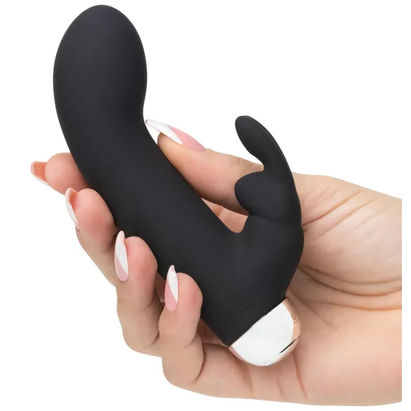 Las cincuenta sombras de Grey Greedy Girl - vibrador conejito para punto G (negro)