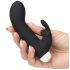 Greedy Girl Vibrador - Negro Con Estimulación de Clítoris