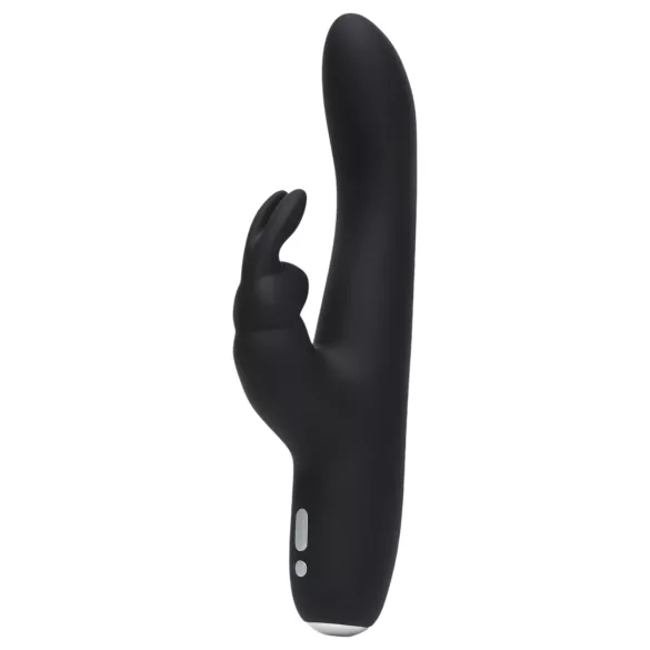 Greedy Girl - vibrador recargable para mujer - silicona negra