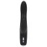 Greedy Girl - vibrador recargable para mujer - silicona negra