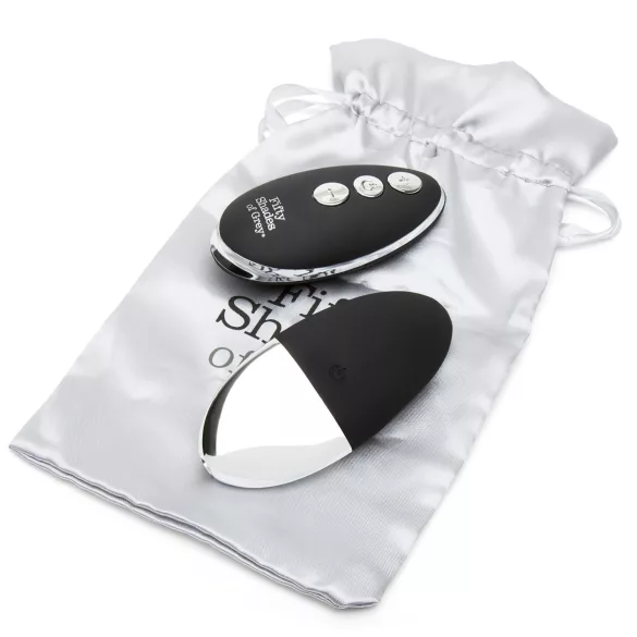 Fifty Shades of Grey - Relentless - vibrador de clítoris - silicona negra