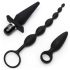 El lado oscuro - Set anal 4en1 (negro)