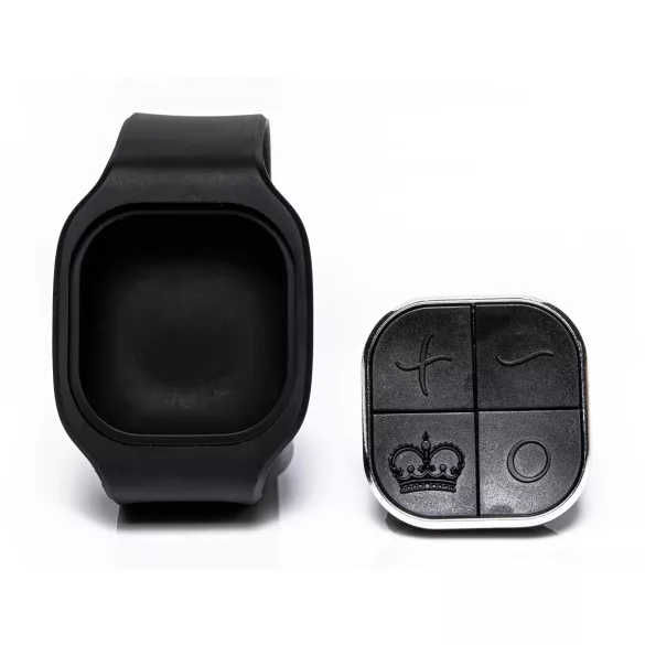 Hot Octopuss Pulse Solo Lux - masturbador masculino recargable - silicona negra