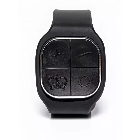 Hot Octopuss Pulse Solo Lux - masturbador masculino recargable - silicona negra