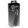 Rebelde Fuerte - vibrador recargable para masajes íntimos (negro)