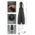 Rebelde Fuerte - vibrador recargable para masajes íntimos (negro)