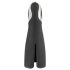 Rebelde Fuerte - vibrador recargable para masajes íntimos (negro)